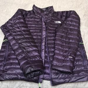 Men’s XL purple North Face 800 series down jacket